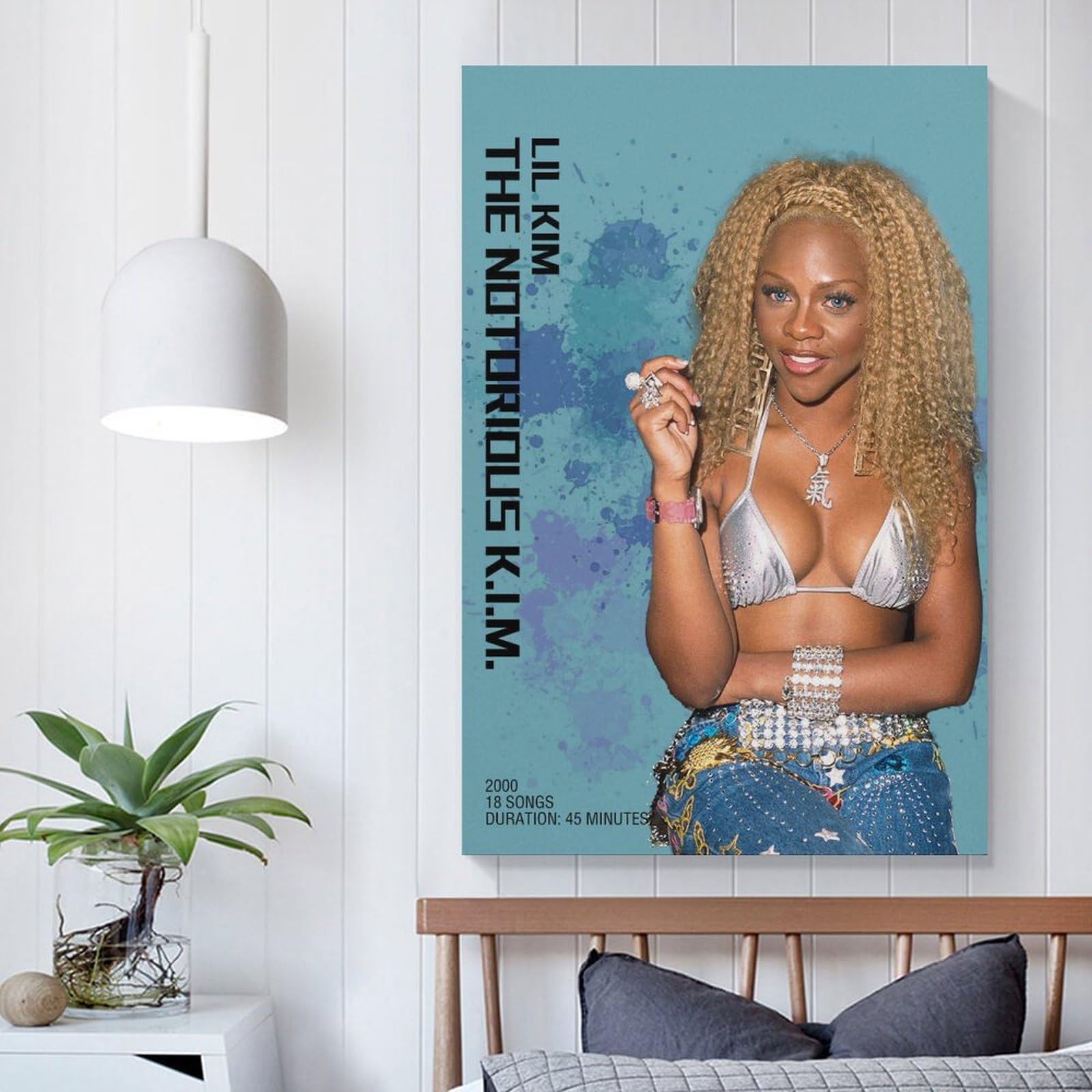 Lil'Kim The Notorious KIM フルグラフィックシャツ Lil'Kim The Notorious KIM フルグラフィックシャツ